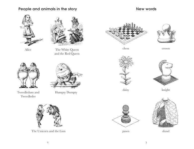 Alice Through the Looking Glass. Penguin Readers Level 3 1031099 фото