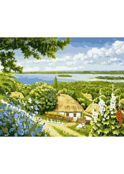 Картина за номерами 'Сільський куточок' 40х50 KHO6322 1020387 фото