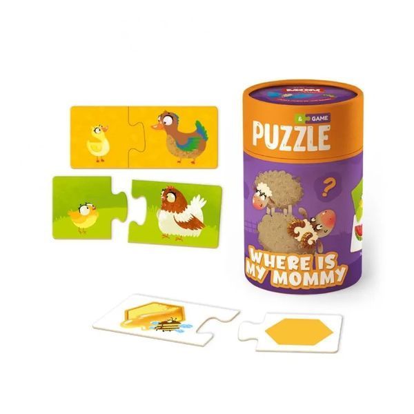 Пазл та гра Де моя мама Dodo toys 1005052 фото