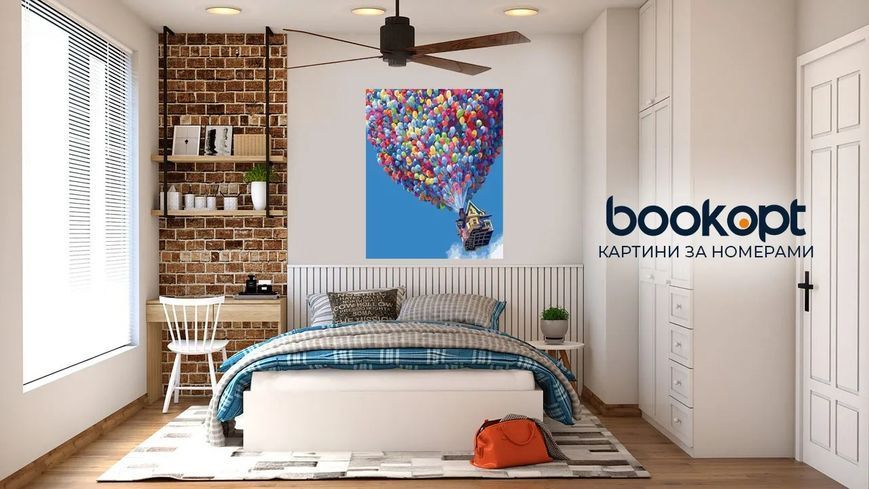 Картина по номерах Bookopt Вгору! 40х50 (ВК2235) 1011445 фото