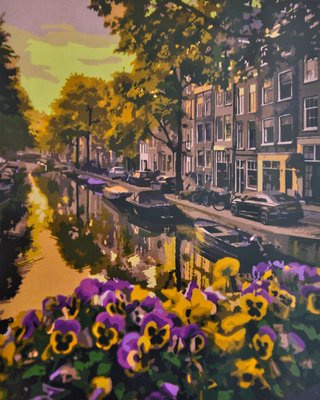 Розпис по номерах Амстердам 40х50 169399 фото