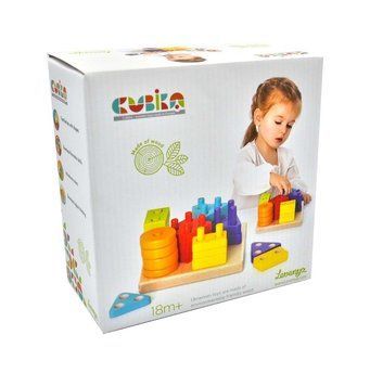 Геометричний сортер Cubika 13814 173473 фото