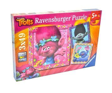 Набір пазлів 3 в 1 Тролі Ravensburger 08013-7 173688 фото