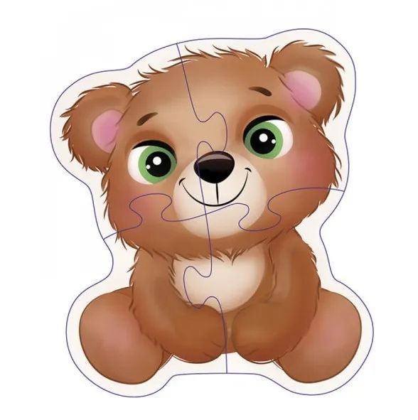 BABY PUZZLE.Тварини лісу 1009563 фото