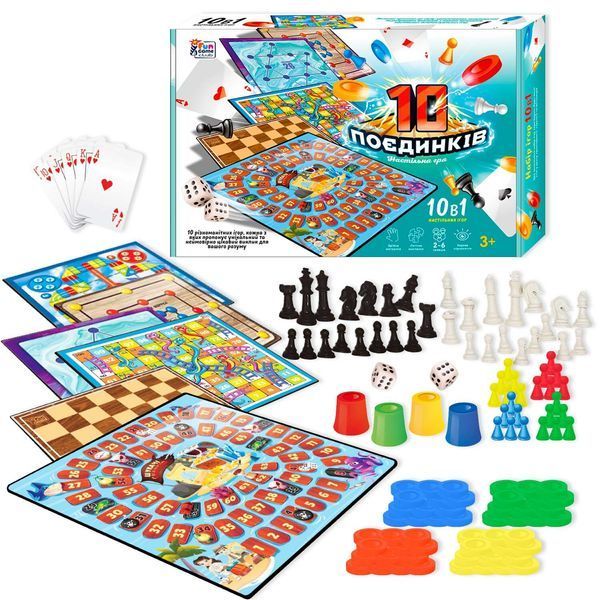 Настільна гра FunGame 10 поєдинків (23833) 1023147 фото
