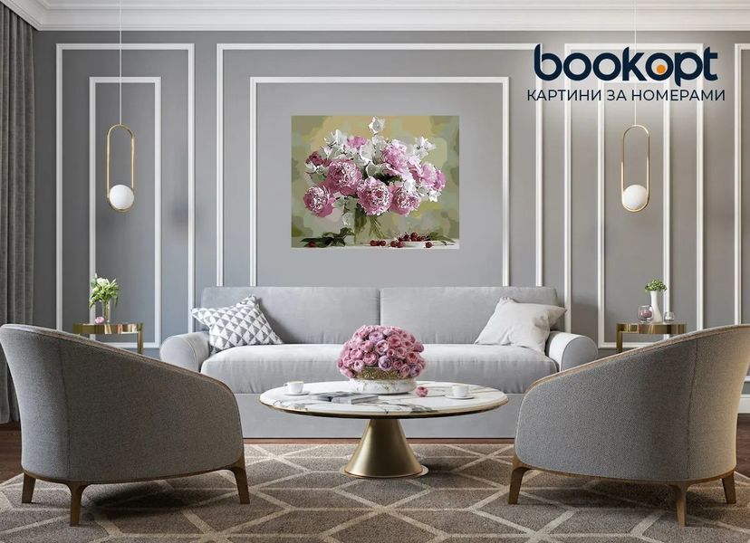 Картина по номерах Bookopt Надзвичайний букет 40х50 (BK1137) 1014475 фото