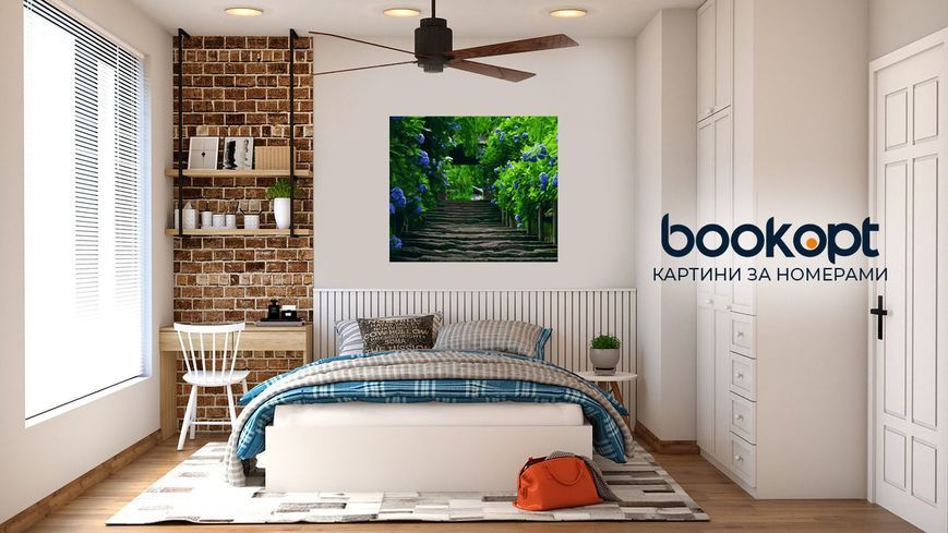 Картина по номерах Bookopt Тунель кохання 40х50 (ВК1274) 1004788 фото
