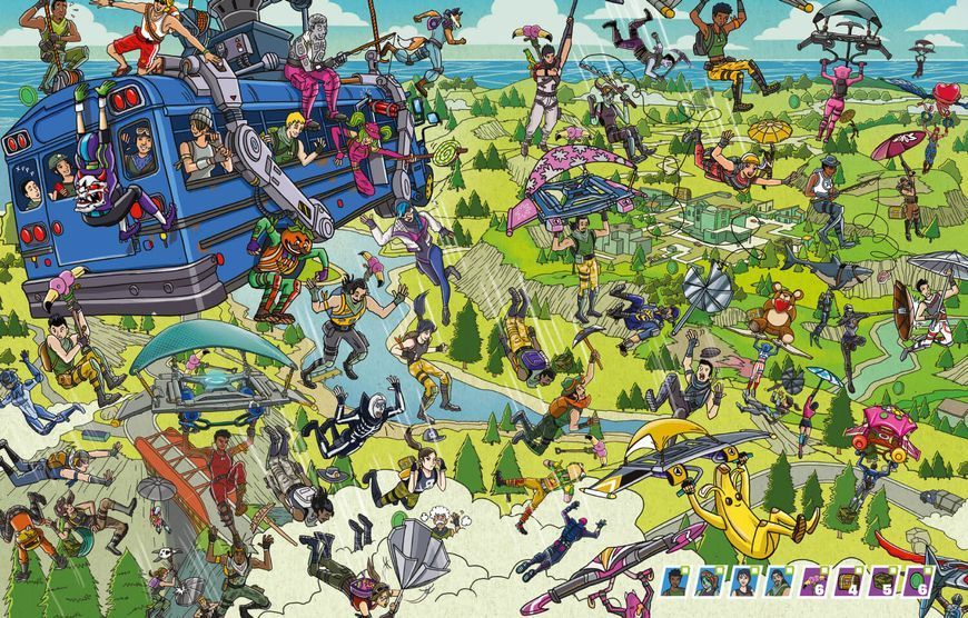 FORTNITE Official. Куди подівся Джонсі? Шукай і знаходь 1013121 фото