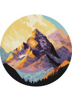 Картина за номерами Ідейка - Фарби природи d29см (КНО-R1016) 1023278 фото