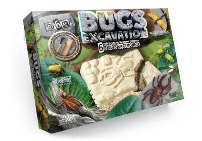 Ігровий набір Danko Toys для проведення розкопок BUGS EXCAVATION жуки 1015583 фото