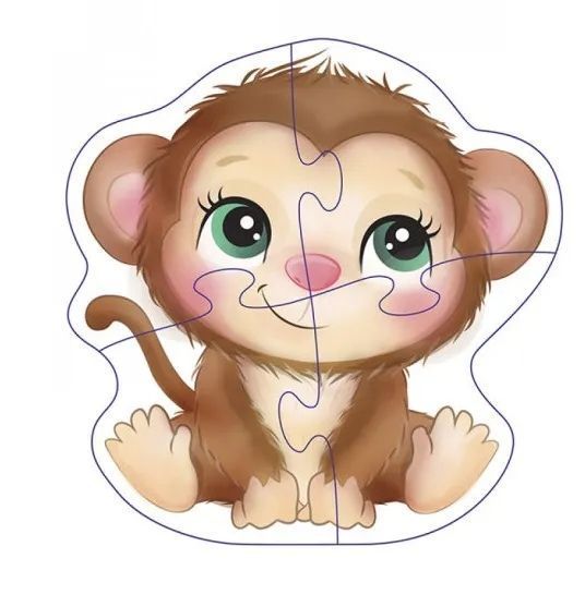 BABY PUZZLE.Тварини Африки 1009562 фото