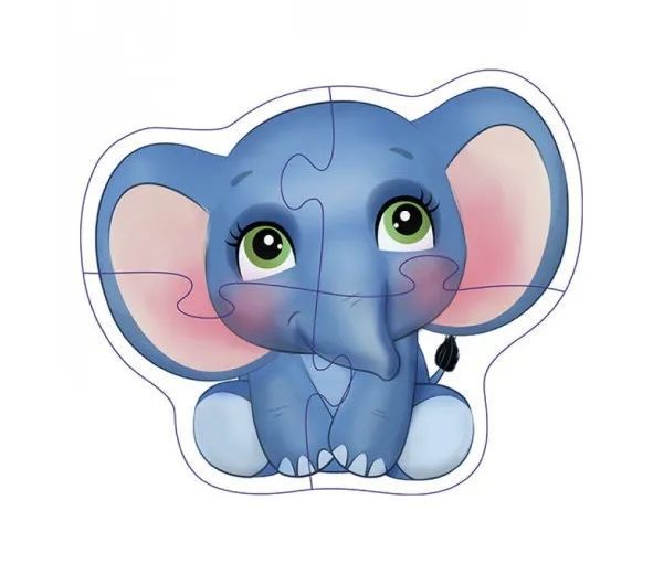 BABY PUZZLE.Тварини Африки 1009562 фото