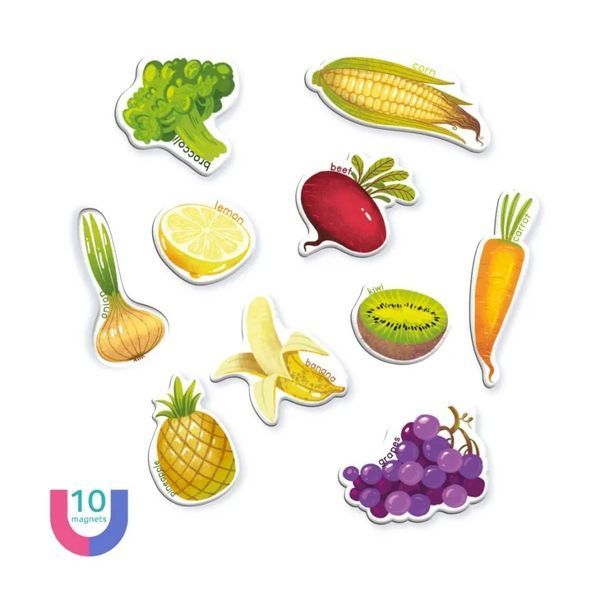Набір магнітів Mon Game Овочi 200203 1012238 фото