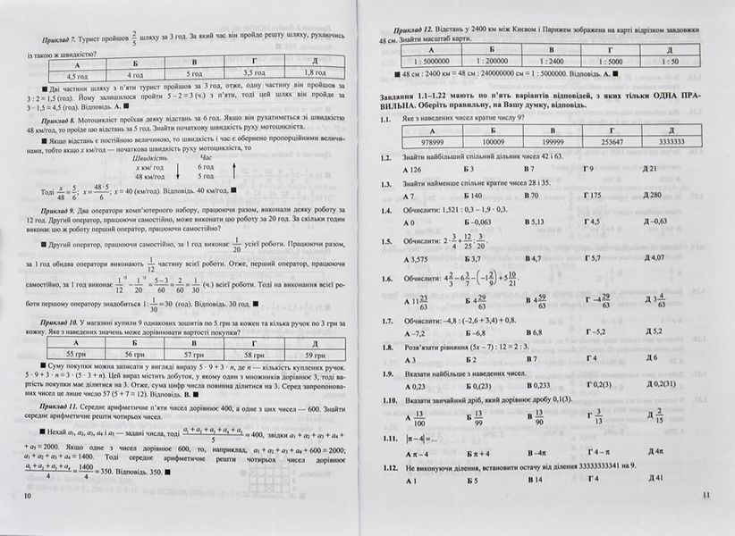 Математика ЗНО 2019 Комплексне видання для підготовки до ЗНО и ДПА 165207 фото