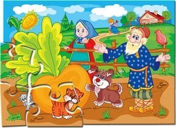 Гра-пазл Київська фабрика іграшок Ріпка 12 елементів 1007859 фото