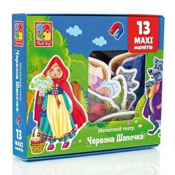 Гра настільна Магнітний театр. Червона шапочка VT3206-52 1019402 фото