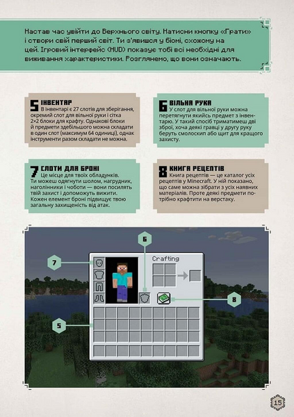 MINECRAFT Посібник з виживання 1033538 фото
