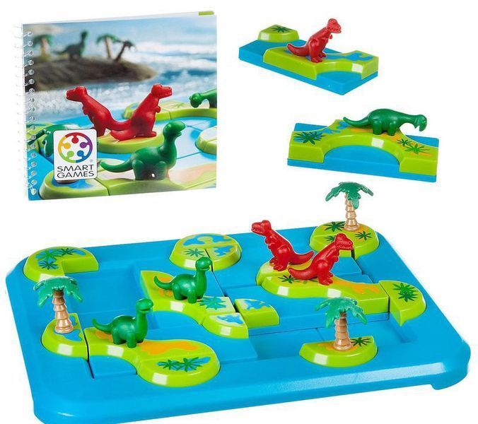 Гра настільна Динозаври Таємничі острови Smart Games SG 282 UKR 1001365 фото