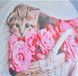 Алмазна мозаїка Котик у кошику 50х50 см GA0012 1014449 фото 4