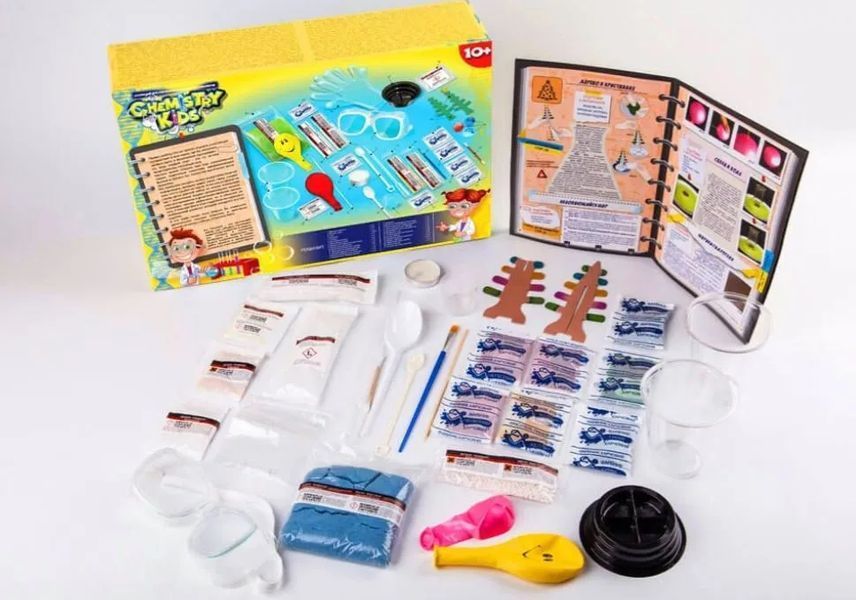 Chemistry Kids Набір для проведення дослідів 4 види CHK-01-04U 1015592 фото