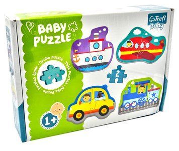 Пазли Baby puzzle Транспортні засоби Trefl ПЕРЕОЦІНКА 2 1002942 фото