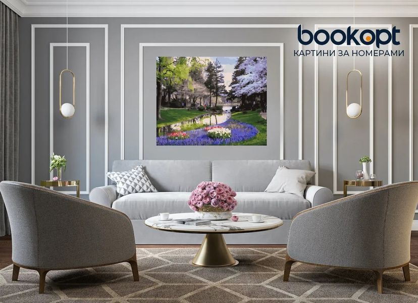 Картина по номерах Bookoptіацинти 40х50 (BK1351) 1011589 фото