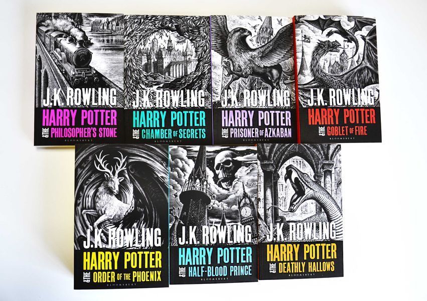 Harry Potter Box Set: The Complete Collection (Adult Paperback) 1031810 фото