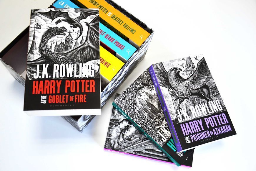 Harry Potter Box Set: The Complete Collection (Adult Paperback) 1031810 фото