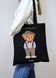 Екошопер Bookopt Teddy Bear - Be Excellent чорний (ВК4057) 1022899 фото 3