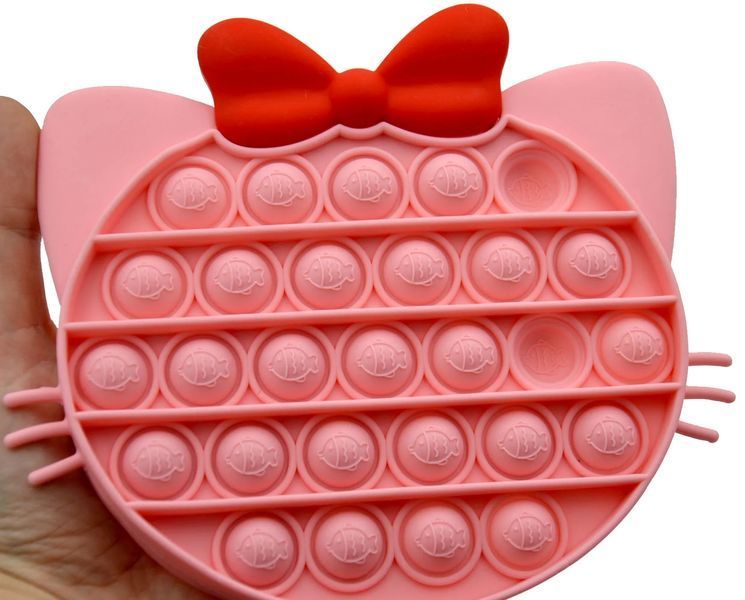 Іграшка-антистрес Pop it Hello Kitty рожевий 1008907 фото