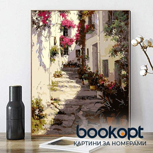 Картина по номерах Bookopt Іспанські вулички 40х50 (ВК1174) 1004579 фото