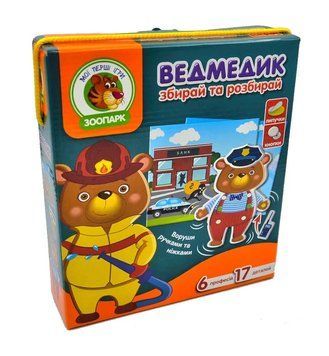 Гра з рухливими деталями Ведмедик VT2109-04 1000652 фото