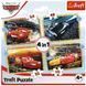 Пазли Trefl 4 у 1 &ndash; Тачки-3. На старт, увага, руш! / Disney Cars-3. 35,48,54,70 елементів (34608) 1013641 фото 2