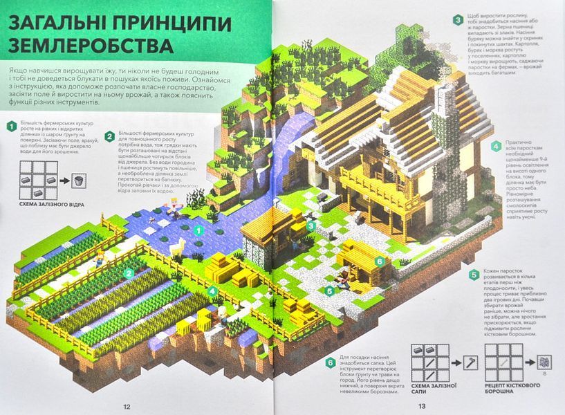 MINECRAFT Довідник фермера 1002878 фото