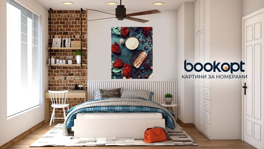 Картина по номерах Bookopt Кавовий ранок 40х50 (ВК2062) 1011153 фото