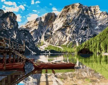 Картина по номерах Bookopt Дикий відпочинок 40х50 (BK2204) 1011408 фото