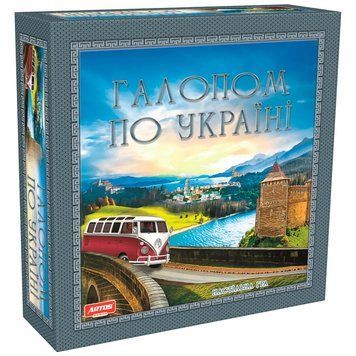 Настільна гра Галопом по Україні Artos Games 1007005 фото