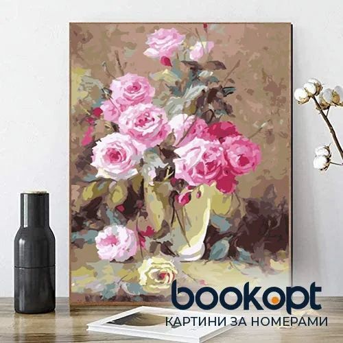 Картина по номерах Bookopt Дивовижний букет 40х50 (BK1100) 1004494 фото
