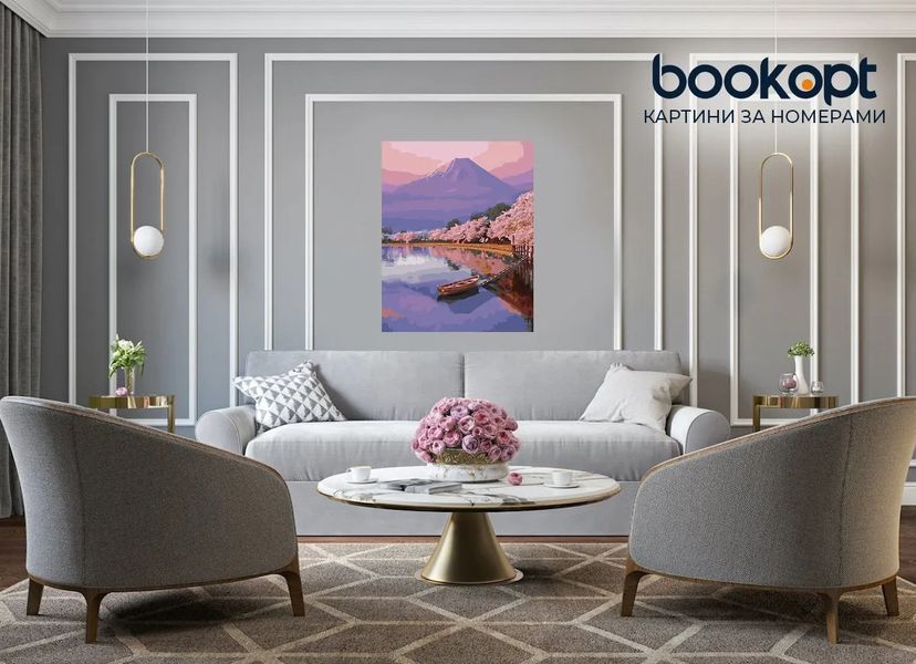Картина по номерах Bookopt Алея сакур 40х50 (ВК2103) 1011209 фото