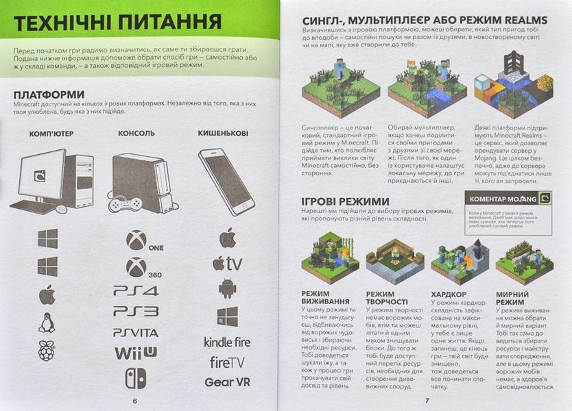 MINECRAFT. Довідник дослідника 171774 фото
