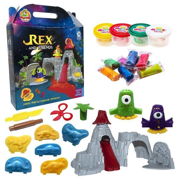 Набір для креативного творчості REX and friends (російською) (71506) Strateg 1001889 фото