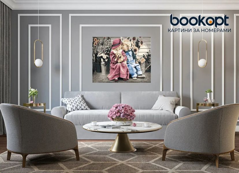 Картина по номерах Bookopt Малюки 40х50 (ВК1439) 1011428 фото