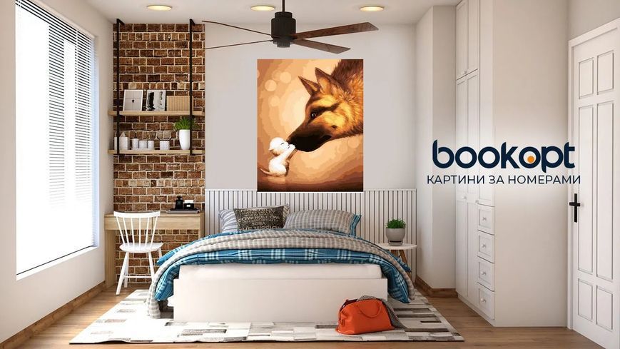 Картина по номерах Bookopt Дружба 40х50 (ВК2063) 1011155 фото