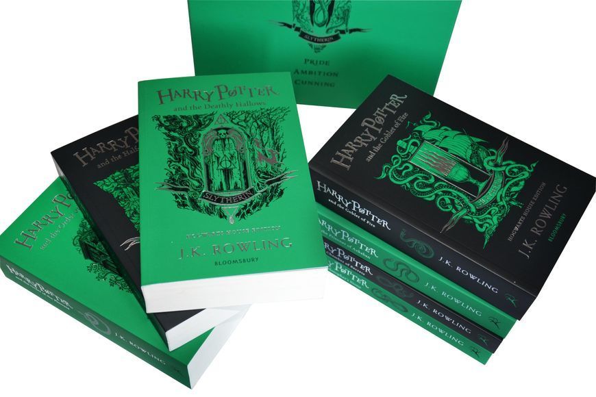Harry Potter Box Set: Slytherin House Editions (Paperback) 1031919 фото