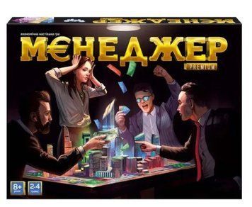 Настільна розважальна гра Менеджер Premium (українською) G-ManP-01-01U 1012973 фото