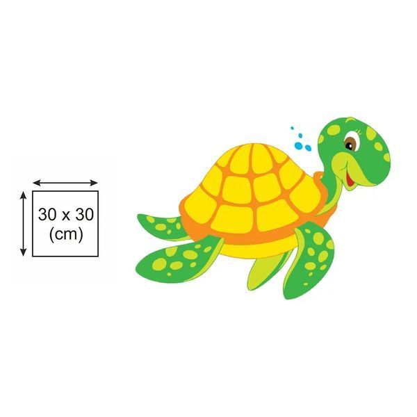 Картина по номерах Bookopt Черепашка 30х30 (BK3016) 1011545 фото