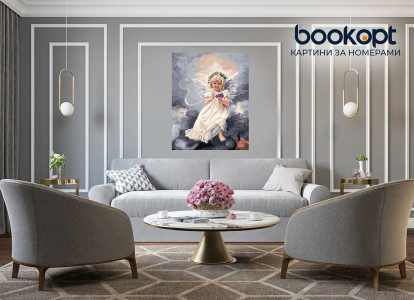 Картина по номерах Bookopt На небесах 40х50 (BK2176) 1011304 фото
