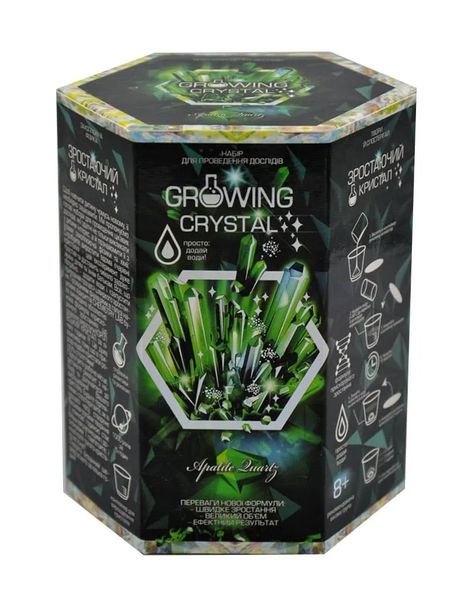 Growing Crystal. Набір для проведення дослідів (8 видів) GRK-01-01U (02U, 03U ...) 167270 фото