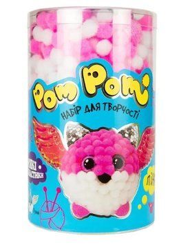 Набір для творчості 32015 (українською) Pom pom Пінкі 16х10 см 1013899 фото
