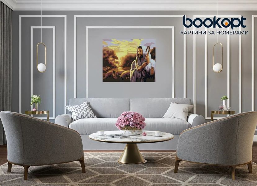 Картина по номерах Bookopt Пастух 40х50 (ВК2222) 1011431 фото
